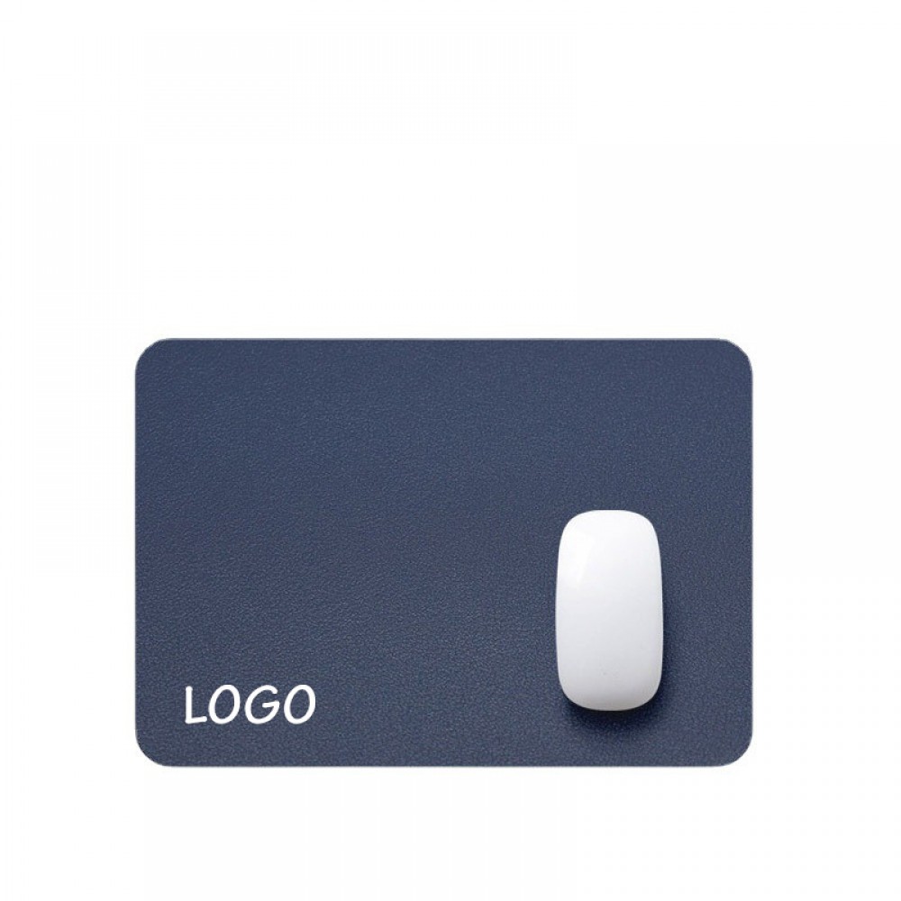 Monochrome Office Mouse Pad with Logo