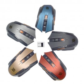 Logo Branded 2.4G Optical Silent Computer Mouse With Usb Receiver