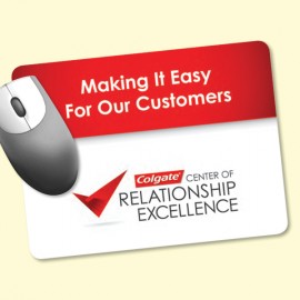 Logo Branded Peel&Place 6"x8"x.015" Ultra Thin, Hard Surface Mouse Pad  Logo Branded Peel&Place 6"x8"x.015" Ultra Thin, Hard Surface Mouse Pad