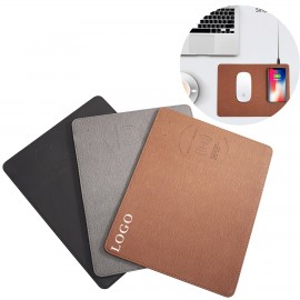 Wireless Charger Mouse Pad with Logo  Wireless Charger Mouse Pad with Logo