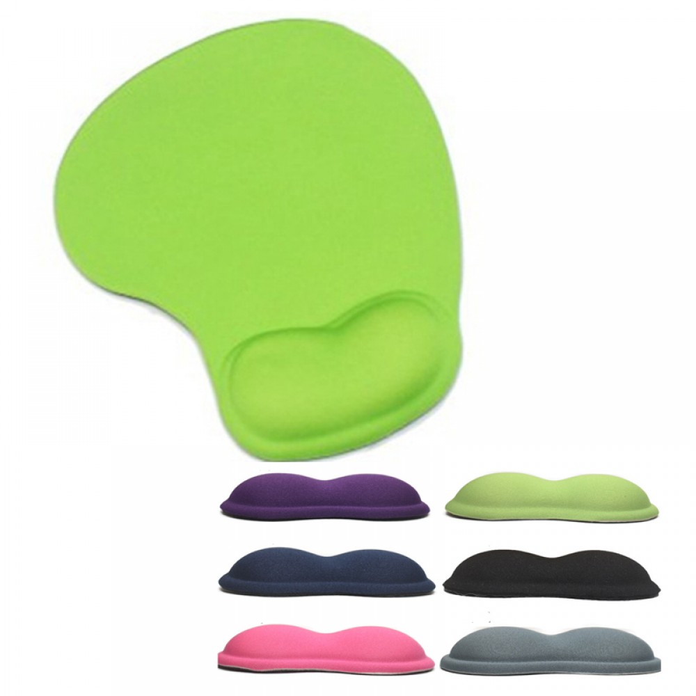 Custom Imprinted Mouse Pad With Silicone Wrist Holder Custom Imprinted Mouse Pad With Silicone Wrist Holder