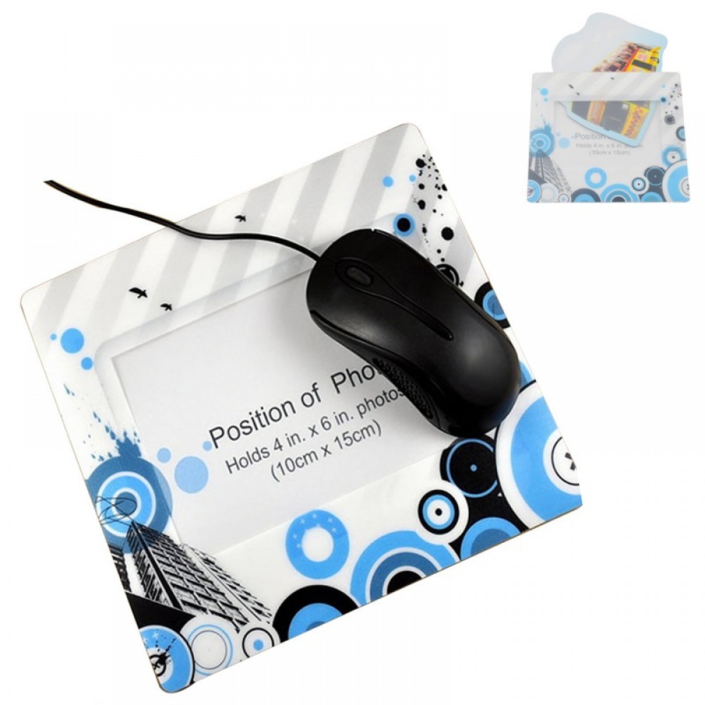 Custom Imprinted Photo Inserted Mouse Pad