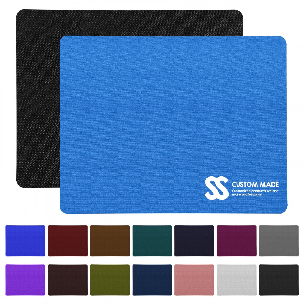 Screen Printed Rectangle Mousepad with Logo