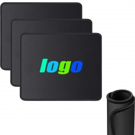 Personalized Mouse Pad With Stitched Edge