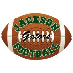 Football Mouse Pad (9 3/4"X6 1/2"x1/8") Logo Branded