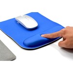 Promotional Square Customizable Neoprene Mouse Pad with Ergonomic Suppor