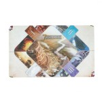 Personalized 1/8 inch Poly Fabric Game Rubber Base Mouse Pad/Counter Mat
