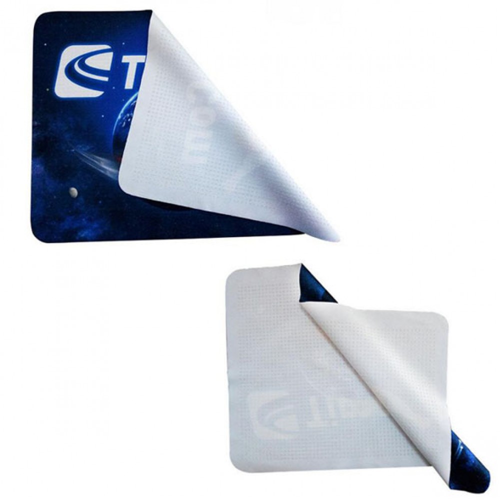 Full Color Mouse Pad/Cleaning Cloth with Logo