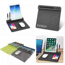 Promotional 3 in 1 Wireless Charging Mouse Pad
