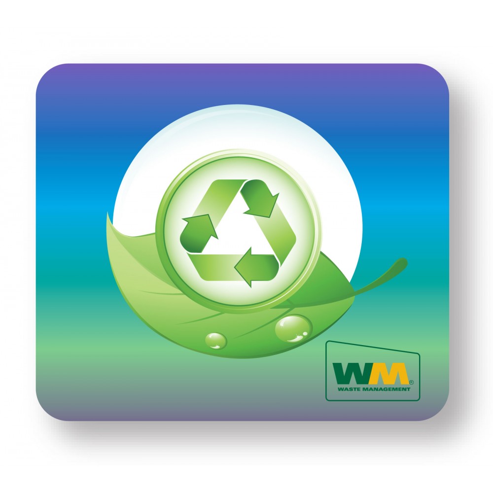 Recycled Hi Definition Mouse Pad (1/8" Thick) (7 1/2" x 6 1/2") Custom Printed Recycled Hi Definition Mouse Pad (1/8" Thick) (7 1/2" x 6 1/2") Custom Printed