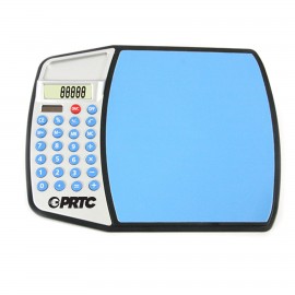 Computer Mouse Pad w/ Calculator-BLUE with Logo