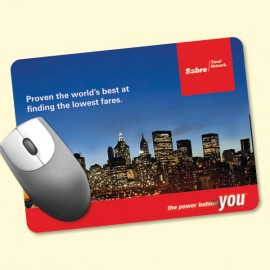 Vynex Heavy Duty 6"x8"x1/16" Hard Surface Mouse Pad with Logo  Vynex Heavy Duty 6"x8"x1/16" Hard Surface Mouse Pad with Logo