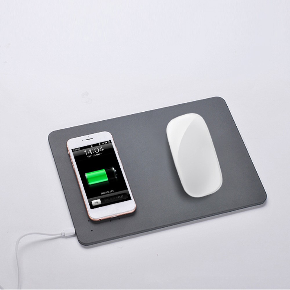 Custom Printed Wireless Charging Mouse Pad Custom Printed Wireless Charging Mouse Pad