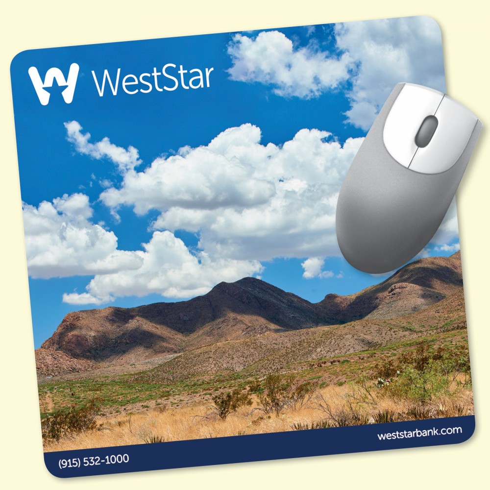 Promotional Origin'L Fabric 8" Square x1/8" MousePad Promotional Origin'L Fabric 8" Square x1/8" MousePad