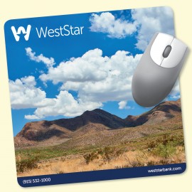 Promotional Origin'L Fabric 8" Square x1/8" MousePad