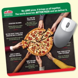 Promotional Vynex DuraTec 8" Square x1/16" Hard Surface Mouse Pad