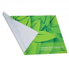 Superfine Fiber Mouse Pad with Logo  Superfine Fiber Mouse Pad with Logo