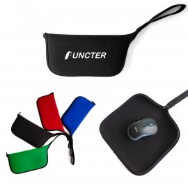Custom Portable Mouse Case Storage Bag Mouse Pad
