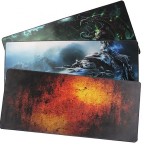 Logo Branded Extended Gaming Anti-Fray Cloth Rubber Based Mouse Pad
