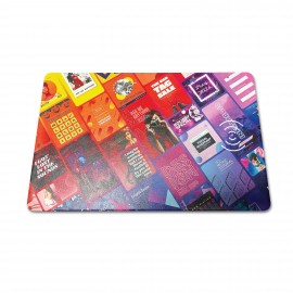 Customized Chi-Charge Mouse Pad with Full-Color Print  Customized Chi-Charge Mouse Pad with Full-Color Print
