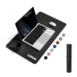 PU Desk Mat with Logo