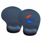Promotional MOQ 20pcs Silicone Foot Styling Non-Slip Mouse Pad With Wrist Support