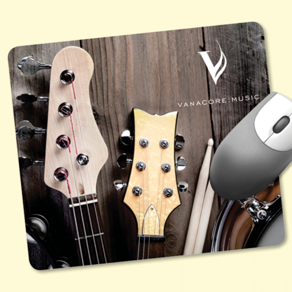 Custom ReTreads 7"x8"x3/32" Recycled Hard Surface Mouse Pad