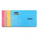 Logo Branded 2 In 1 8-Digit Mouse Pad Solar Power Calculator
