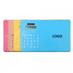 2 In 1 8-Digit Mouse Pad Solar Power Calculator with Logo