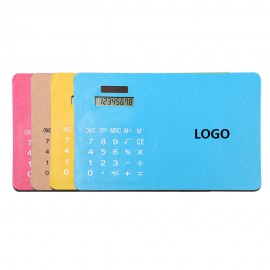 Promotional 2 In 1 8-Digit Mouse Pad Solar Power Calculator