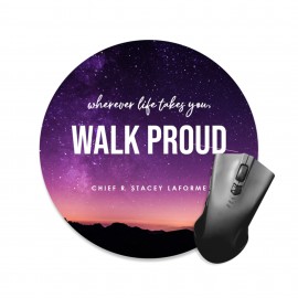 Small Circle Mouse Pads with Logo