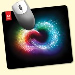 Origin'L Fabric 7"x8"x1/16" Mouse Pad with Logo