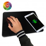 Flat Wireless Charging Mouse Pad Logo Branded
