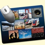 Barely There 7"x9"x.02" UltraThin, Hard Surface MousePad with Logo