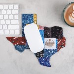 Texas Shape Mousepad Logo Branded