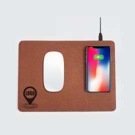 Wireless Charging Mouse Pad Logo Branded  Wireless Charging Mouse Pad Logo Branded