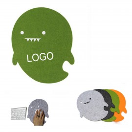 Creative Cute Felt Mouse Pad Cute with Logo