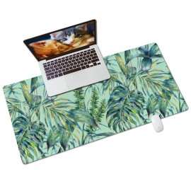 Promotional Long Keyboard Mat w/Banana Leaf Pattern,31.5''Lx15.7''W  Promotional Long Keyboard Mat w/Banana Leaf Pattern,31.5