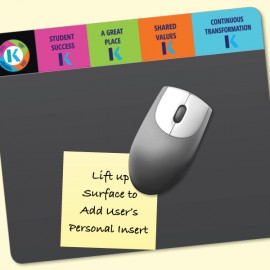 Frame-It Lift Heavy Duty 8"x9.5"x1/8" Lift-Top Window/Photo MousePad with Logo  Frame-It Lift Heavy Duty 8"x9.5"x1/8" Lift-Top Window/Photo MousePad with Logo