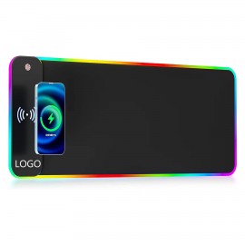 Customized Wireless Charging RGB Gaming Mouse Pad  Customized Wireless Charging RGB Gaming Mouse Pad