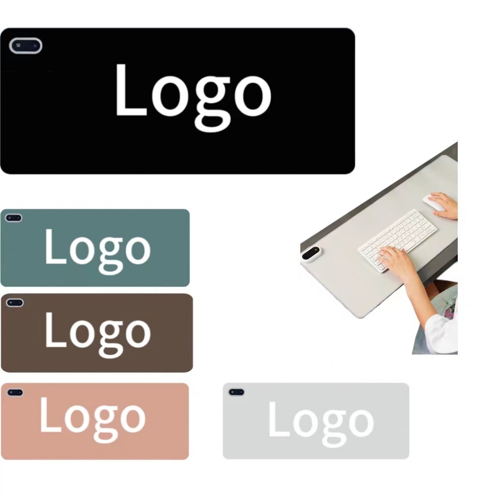 Heated Mouse Pad Desk Pad with Logo
