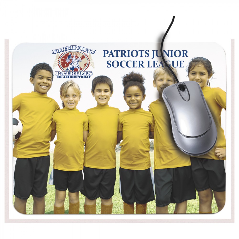 Promotional 8" x 9" Square Mouse Pad Promotional 8" x 9" Square Mouse Pad