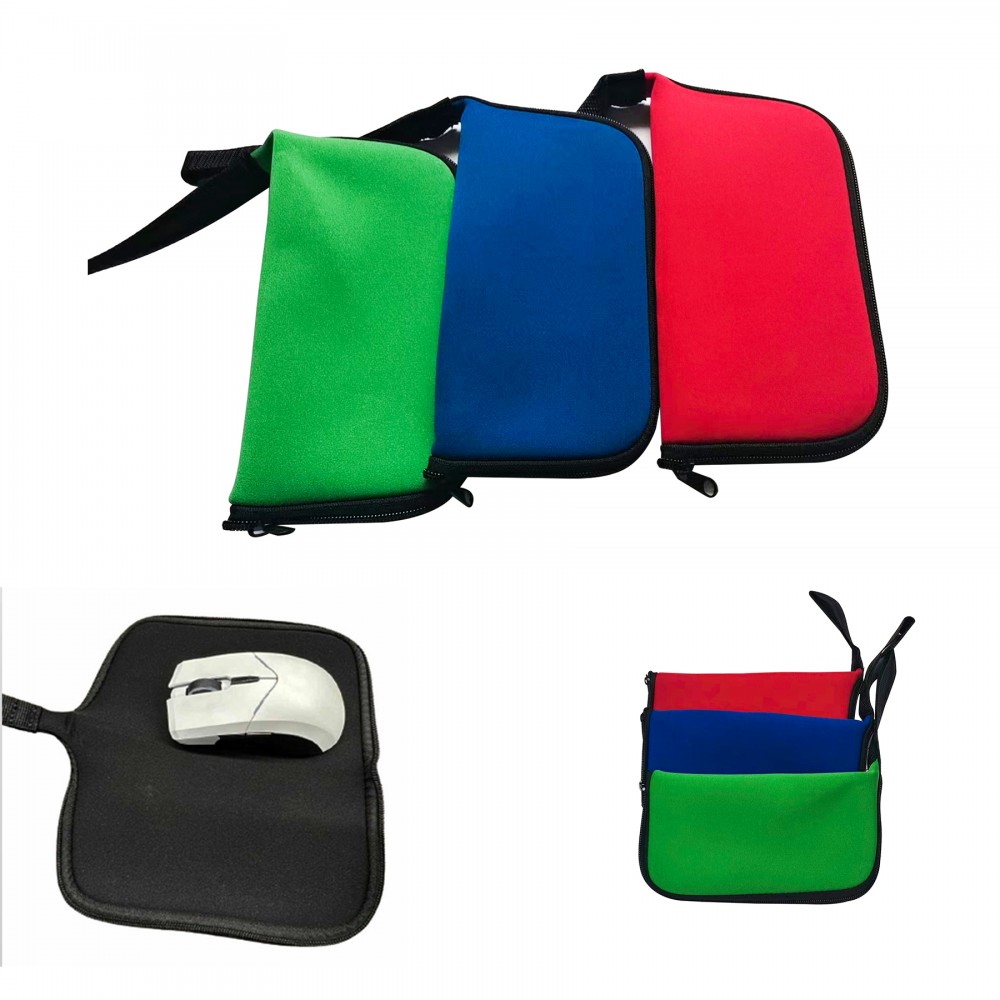 Mouse Pouch Bag Pad with Logo