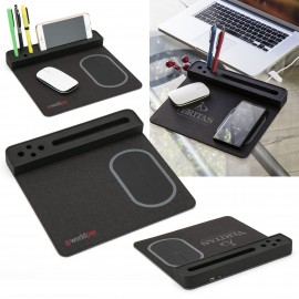 Wireless Charging Mouse Pad with Logo  Wireless Charging Mouse Pad with Logo