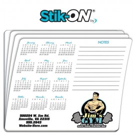 Customized Click-N-Stik(R) Adhesive Sheet Mouse Pad - 40 Sheets - 8.5x7.5  Customized Click-N-Stik(R) Adhesive Sheet Mouse Pad - 40 Sheets - 8.5x7.5