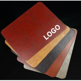 Customized Custom PU Leather Mouse Pad (7.48"x9.05")  Customized Custom PU Leather Mouse Pad (7.48"x9.05")