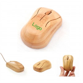 Bamboo Mouse with Logo