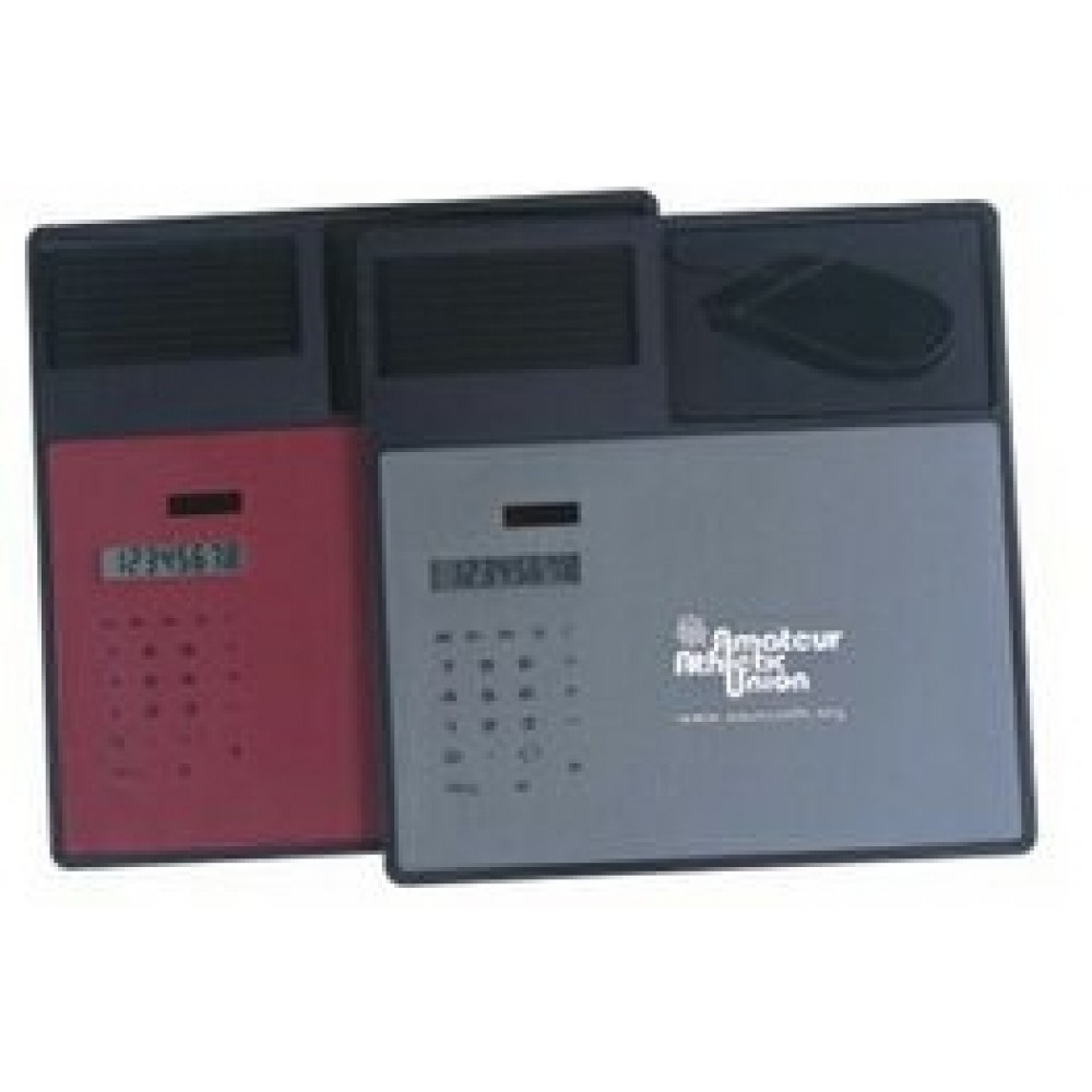 Mouse Pad Calculator w/ Desktop Organizer Custom Printed Mouse Pad Calculator w/ Desktop Organizer Custom Printed