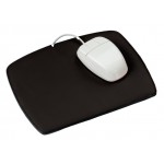 Promotional Genuine Leather Mouse Pad (7 3/4"x10"x1/4")
