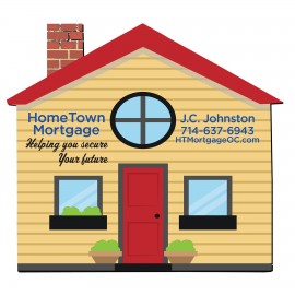 Custom Imprinted House Mouse Pad (8"x8 3/4"x1/8")